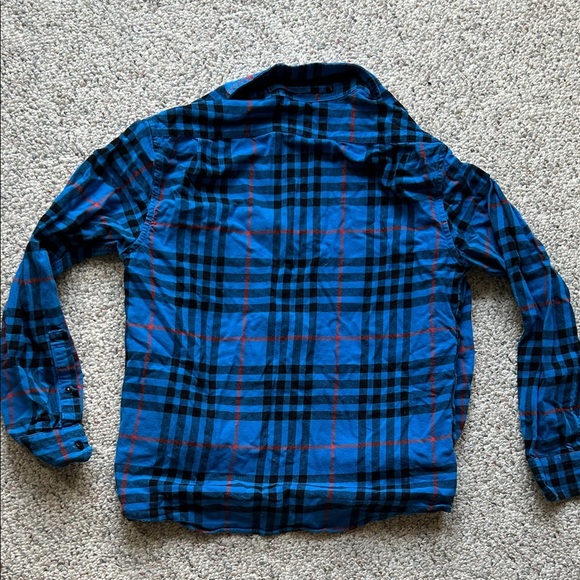 Banana Republic Blue and Black Checkered Shirt - Picture 4 of 4